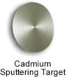 High Purity (99.99999%) Cadmium (Cd) Sputtering Target