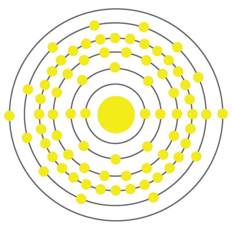 Tungsten Bohr Model