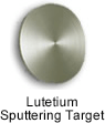 High Purity (99.999%) Lutetium (Lu) Sputtering Target