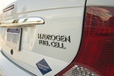 Car powered by hydrogen fuel cell