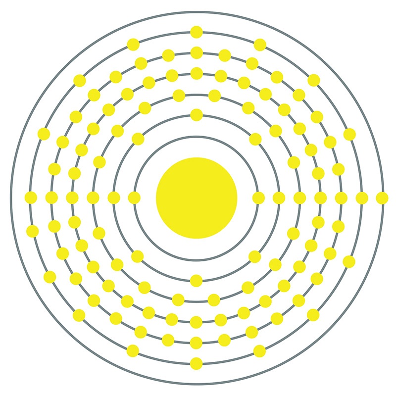 Darmstadtium Bohr
