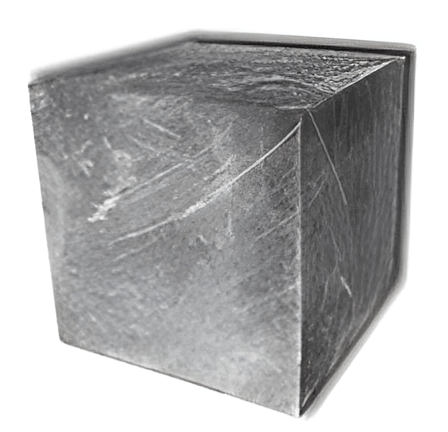 High purity chromium cubes