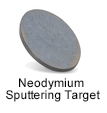 High Purity (99.999%) Neodymium (Nd) Sputtering Target