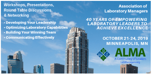 ALMA 2019 - Association of Laboratory Managers 