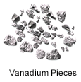 Ultra High Purity (99.999%) Vanadium Pieces